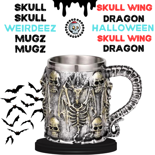 Skullwing Dragon Mug