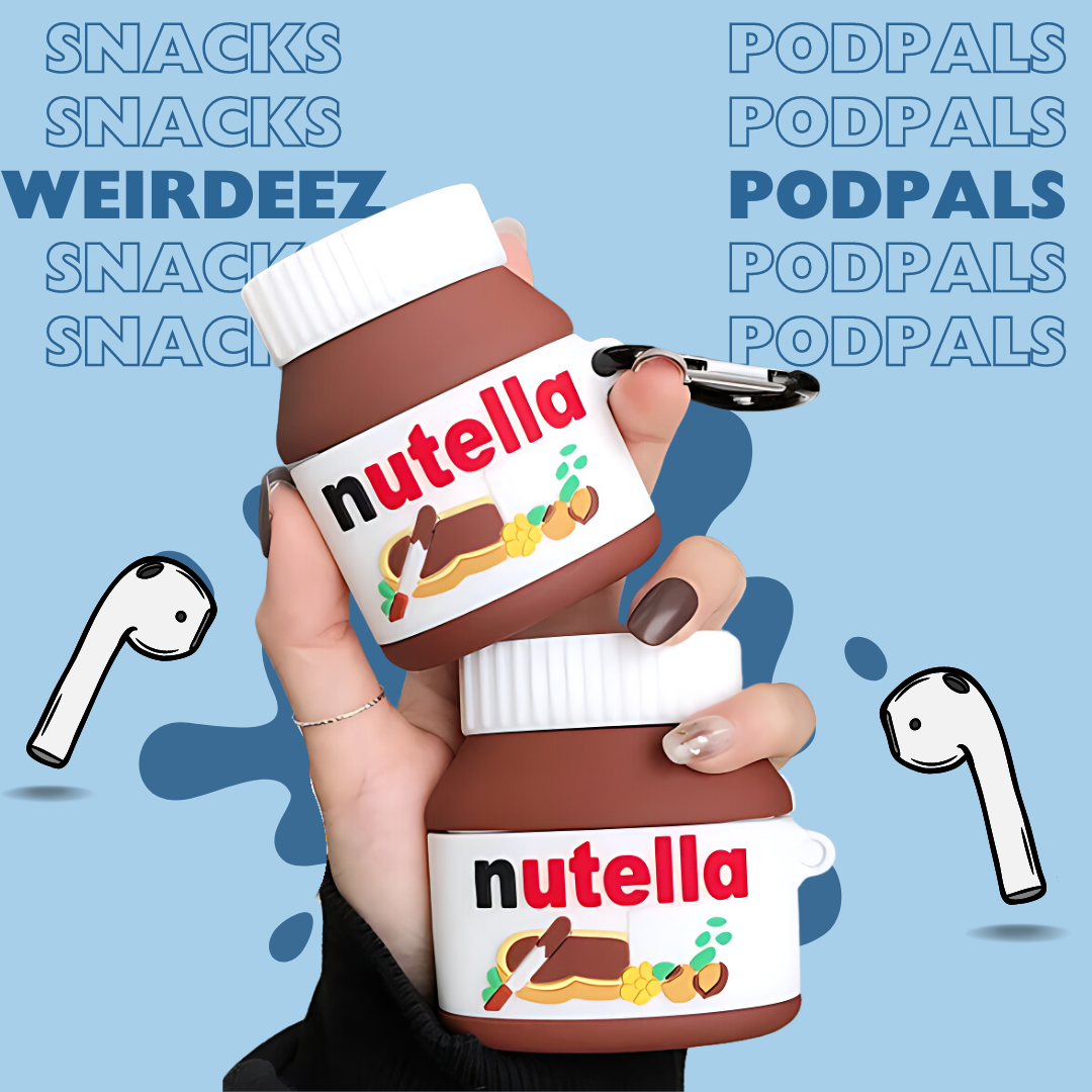 Nutella Silicone Airpods Cover