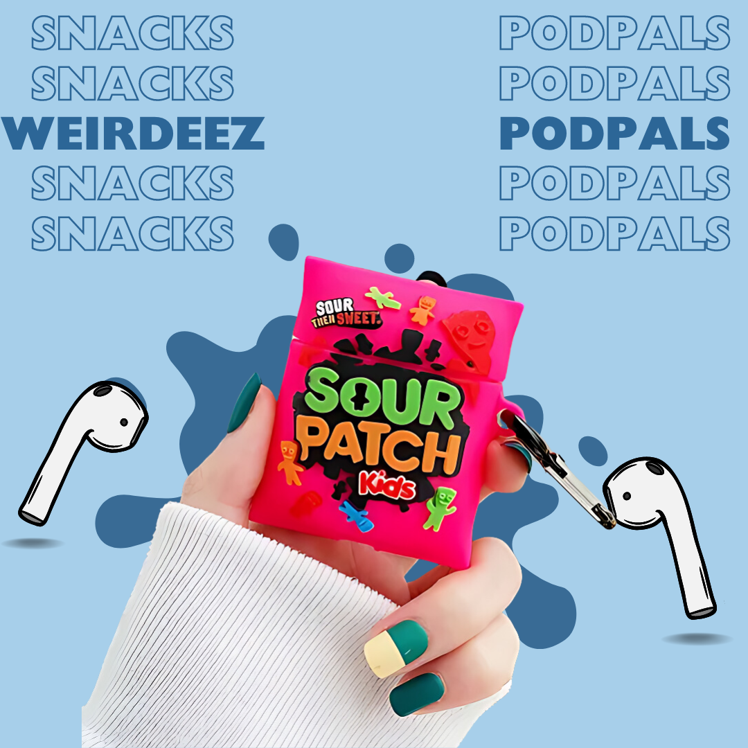 Sour_Patch_-_Red Silicone Airpods Cover