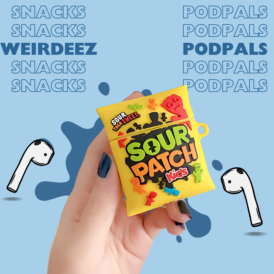 Sour_Patch_-_Yellow Silicone Airpods Cover